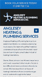 Mobile Screenshot of angleseyheating.co.uk